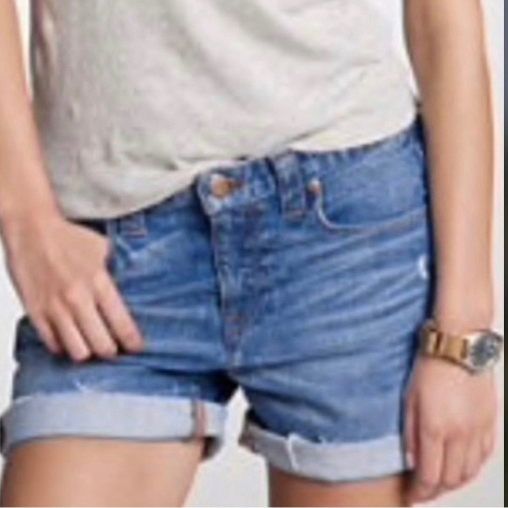 J. Crew Stretch Denim Jean Shorts Sz 4